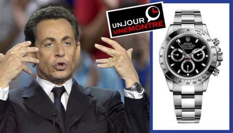 sarkozy rolex daytona